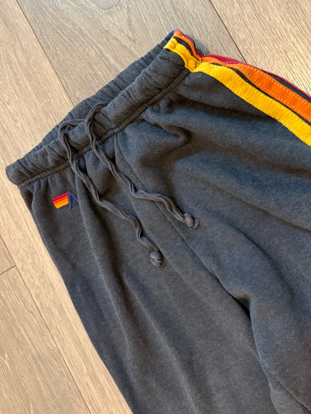 Aviator Nation rainbow 5 Stripe Sweats Size XS - Picture 4 of 5